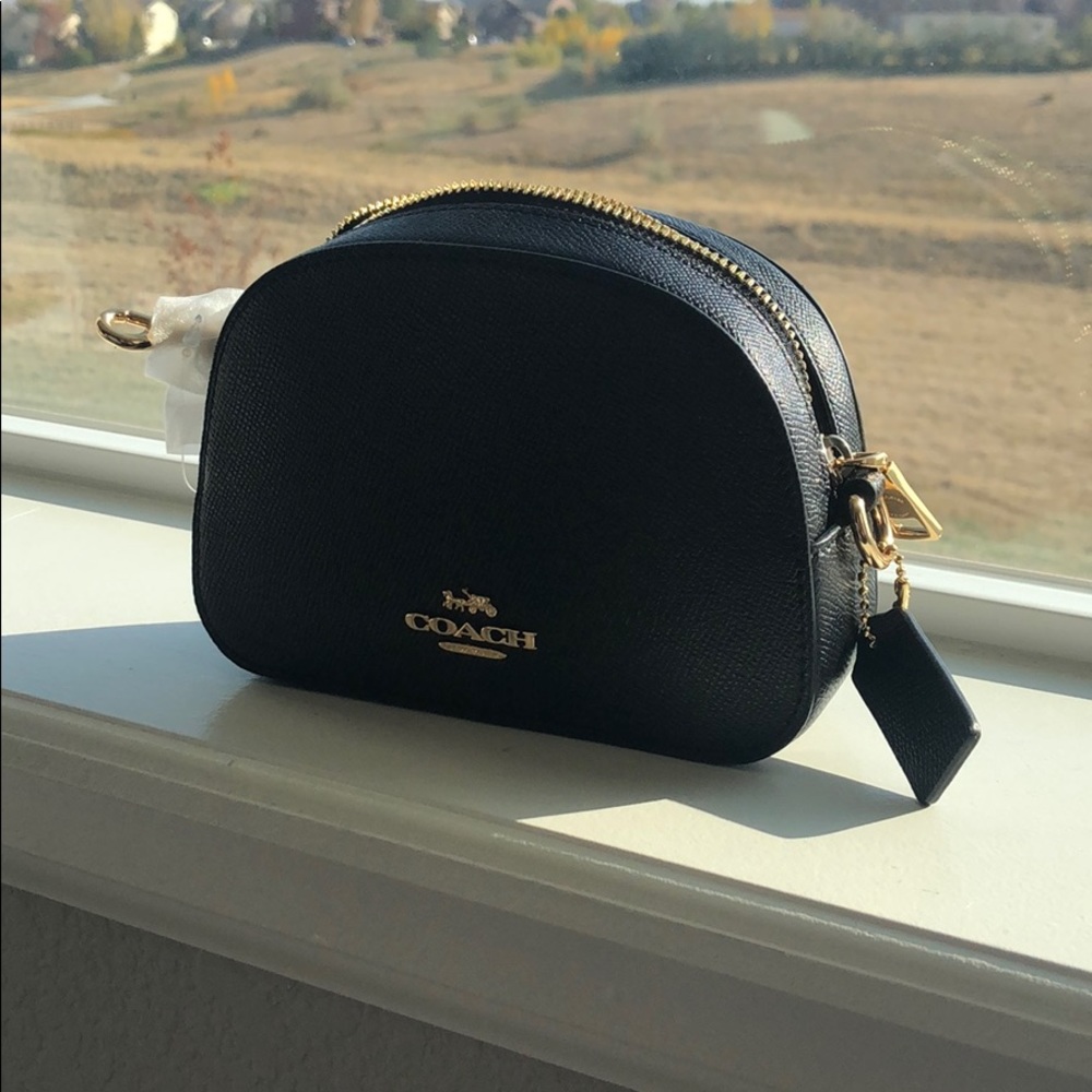 Coach mini Serena bag black